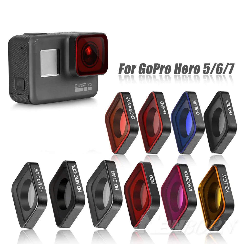 UV CPL Iniciar Filtro Lens, Densidade Neutra