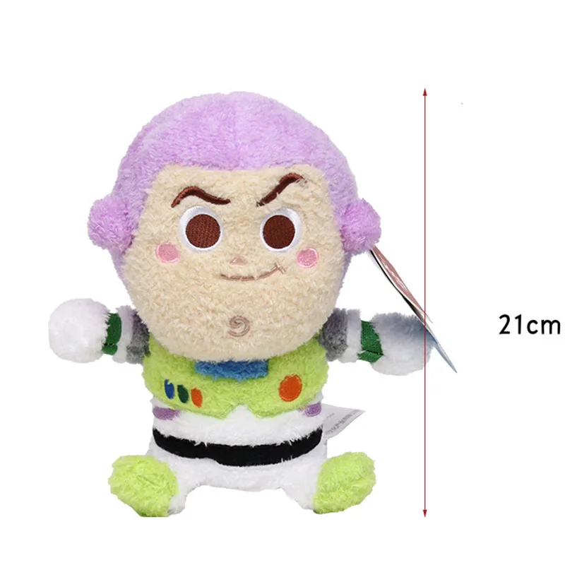 Белый Игрушка "Дисней" История 4 Woody Buzz Lightyear Ducky Hamm Lotso мягкие Peluche мягкие удобные куклы игрушки в подарок на день рождения для детей - Цвет: Белый