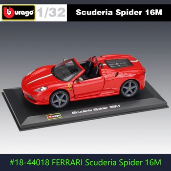 

Bburago New 1:32 Ferrari 16M alloy car model and toy car die casting static car model collection dedicated