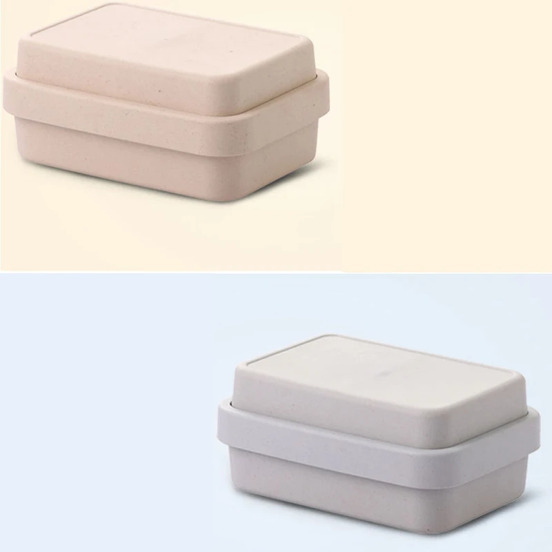 2 слоя Bento Box для детей Ланч-бокс школьный ланч-контейнер еда фрукты закуски упаковка для пикника на открытом воздухе квадратный прямоугольник
