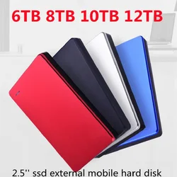 Disque dur externe HDD, USB, 8 to, 10 to, 12 to, dispositif de stockage pour ordinateur de bureau, Notebook 