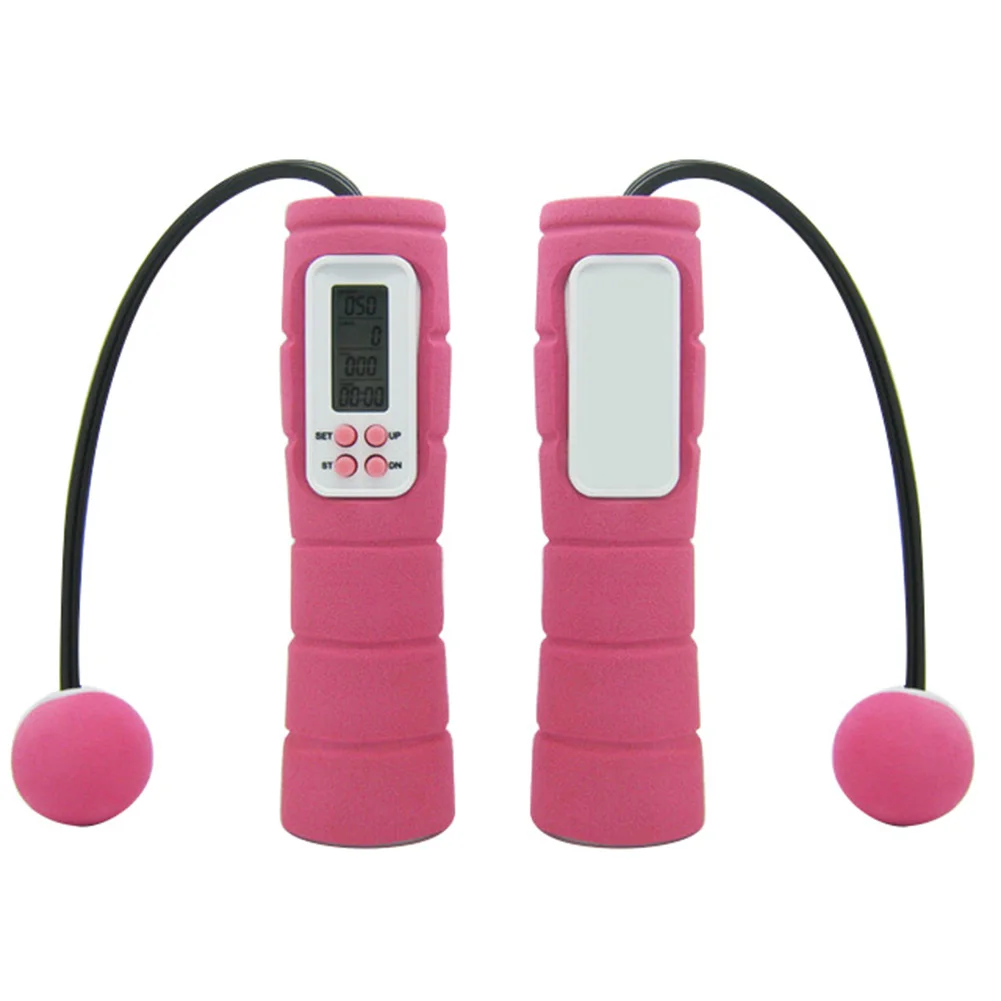 

Digital Wireless Cordless Skipping Jumping Rope Calorie Counter Fitness OUJ99