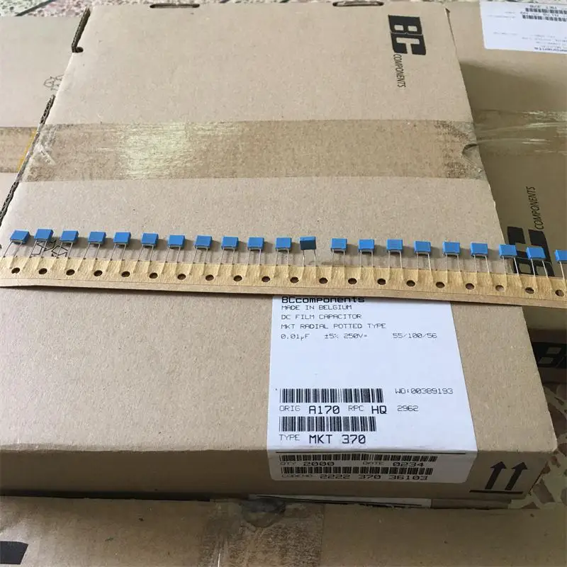 Импортный конденсатор Электронный BC 0.01uf250v 103 10nf P-5 febrile разделение частоты муфта пленочный конденсатор