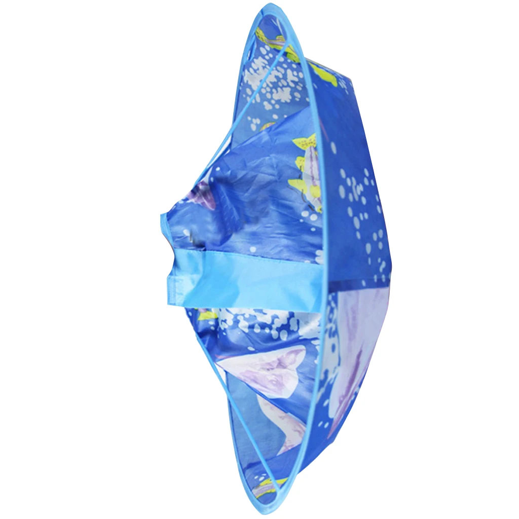 Kid Salon Barber Cape Cloak Hair Cutting Trimming Cover Umbrella Haircut Catcher