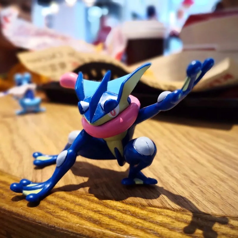 TAKARA TOMY Pokemon Froakie Greninja фигурка игрушки Аниме Покемон гренинья фигурка подарки игрушки для детей