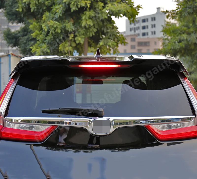 Для Хонда сrv CR-V- ABS пластмассовый задний багажник спойлер хвост крыло багажника губ крыла задний спойлер для автомобиля аксессуары