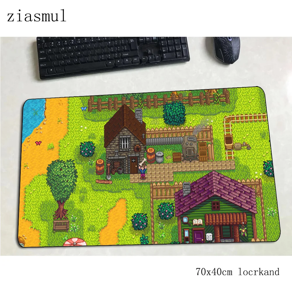 Игровой коврик для мыши stardew valley 700x400x3 мм игровой 3d ноутбука Настольный модный