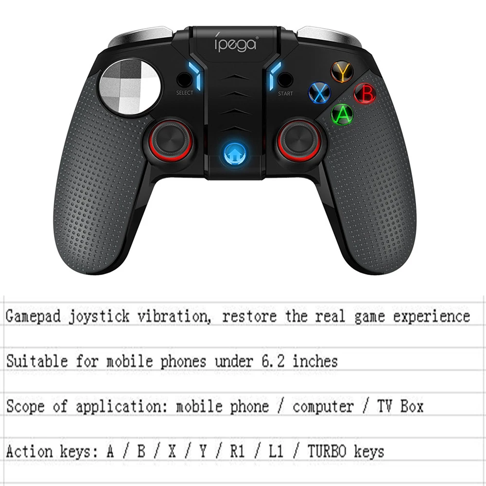  iPEGA PG - 9099 Bluetooth Game Controller Wireless Gamepad Gaming Telescopic Joystick BT PUBG for A