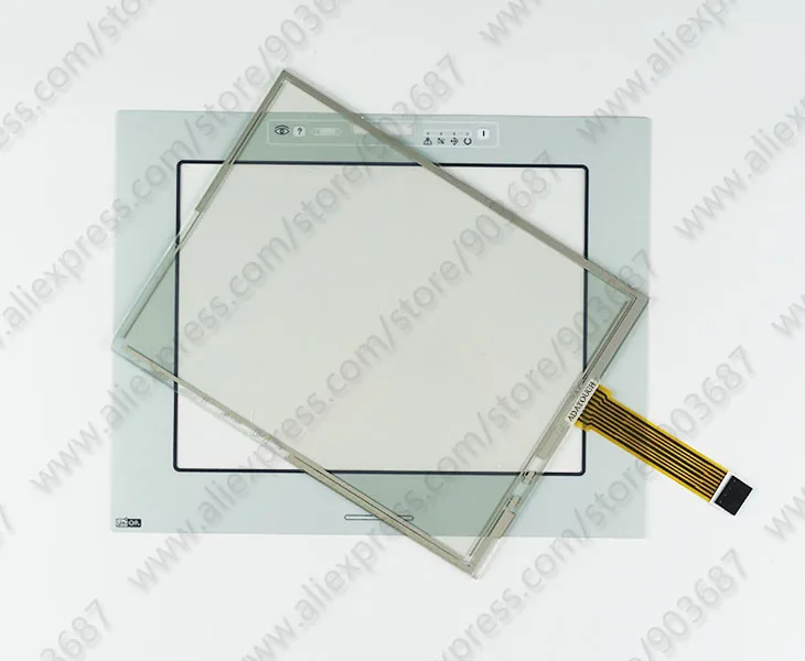 Touch Screen Panel Glass Digitizer for UniOP ETOP40C/B/0050 Touchscreen Panel with Protective Film Overlay Description Image.This Product Can Be Found With The Tag Names Computer Office, Industrial Computer Accessories, Servers Industrial Computer, Touch screen panel glass digitizer