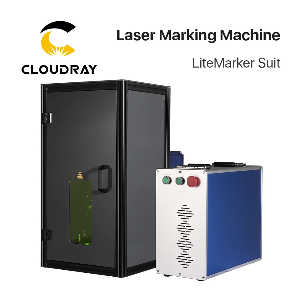 Лазерная маркировочная машина Cloudray Raycus 50 Вт с лазерным защитным покрытием