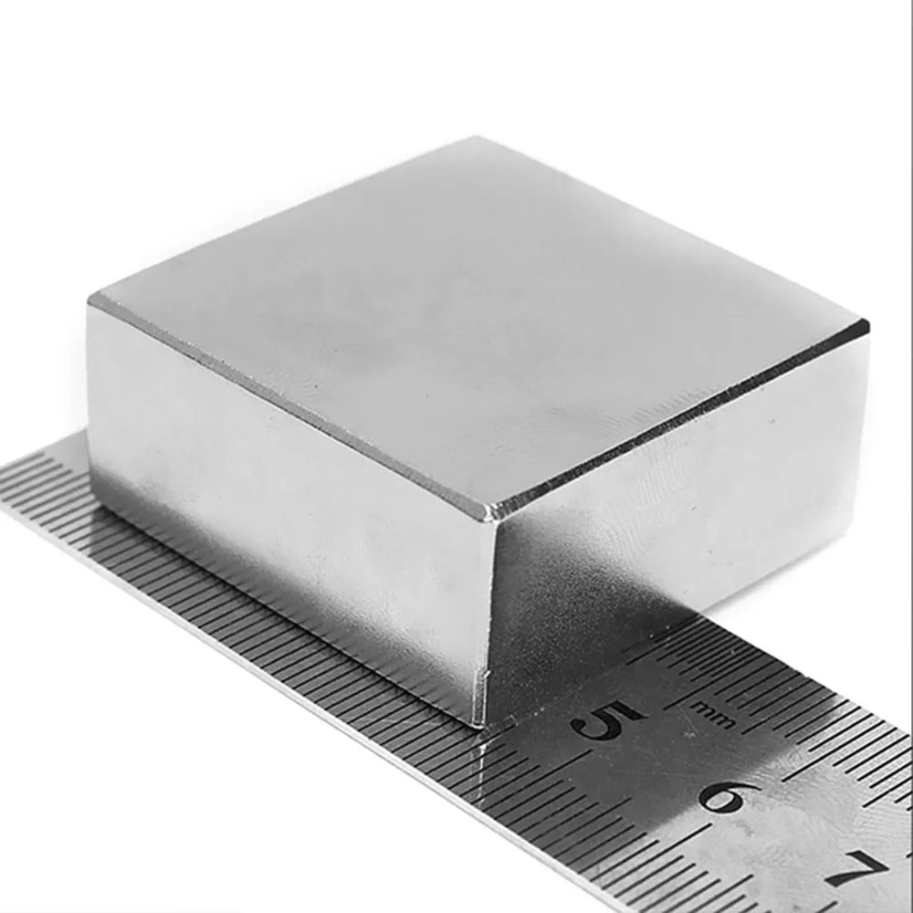 

1PCS block 40x40x20mm Super Powerful Strong Rare Earth Block NdFeB Magnet Neodymium N52 Magnets