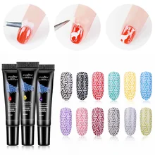 Новая печать масло УФ гель для ногтей штамповка Гель-лак штамп 8 мл Гибридный Лаки гель лак замочить от лака пластина для стемпинга для нейл-арта
