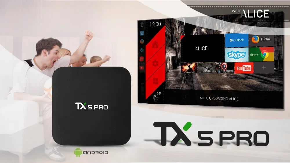 Wechip TX5 PRO Smart Android Box Amlogic S905X2 Android 8,1 4G 32G телеприставка BT4.2 2,4G 5G двойной wifi медиаплеер