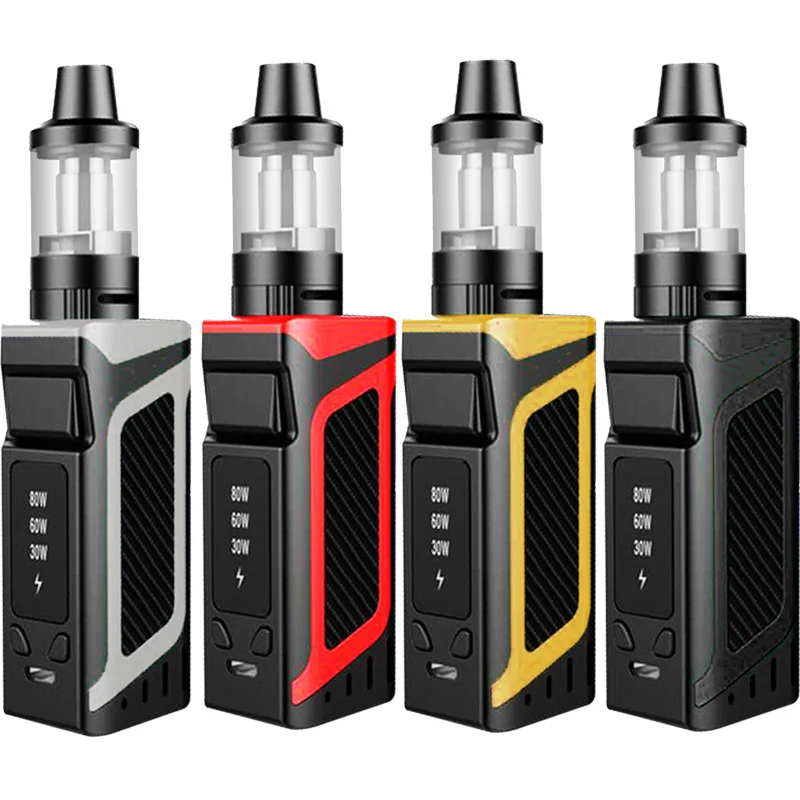 100% горячая 80 Вт Vape ручка 2000 мАч 0.7ohm 3 5 мл бак электронная сигарета для жидкого