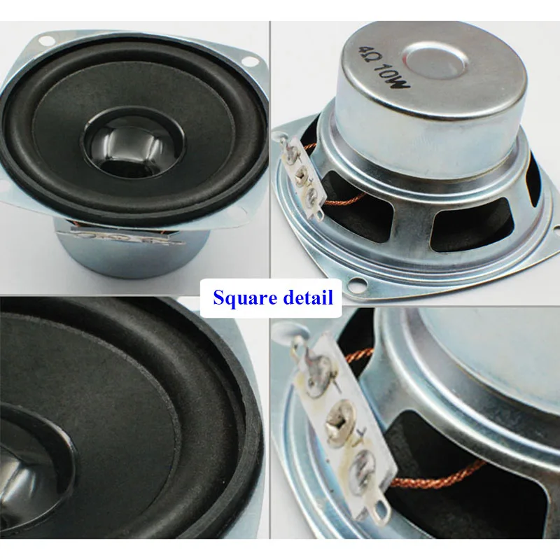 1PCS 3 inch full range speaker HIFI high fidelity speaker 4ohm 10W Portable Audio loudspeakers For Home Theater C6-005