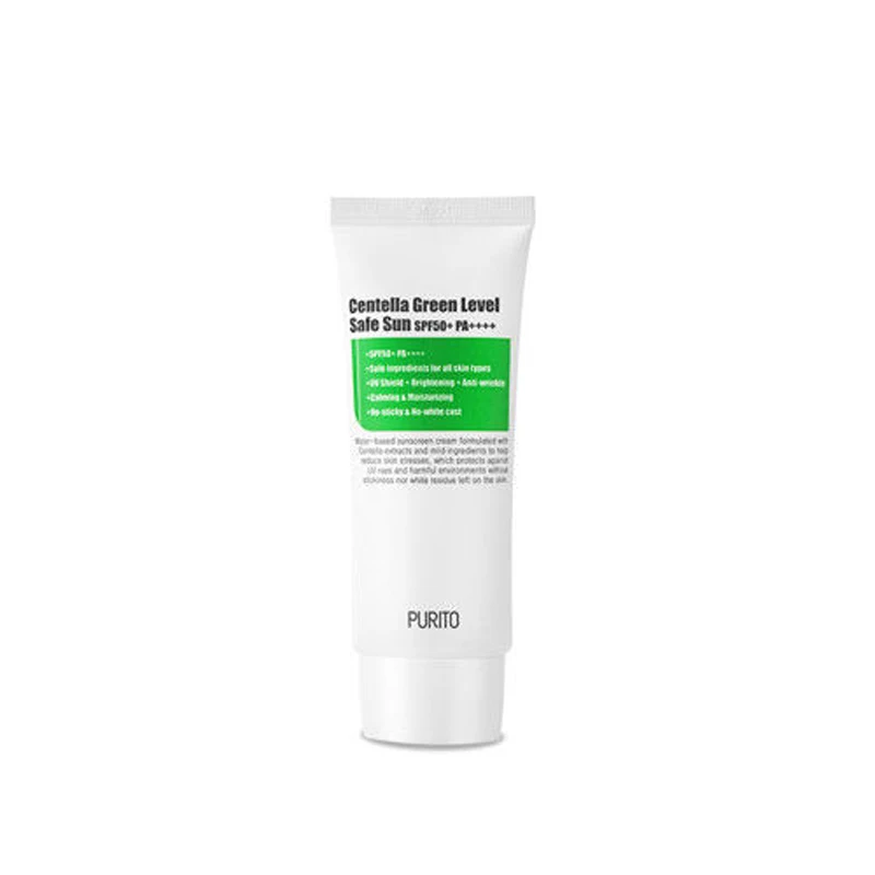 Крем консилер puito Centella Green безопасный крем для защиты от солнца SPF50 + PA 60 мл