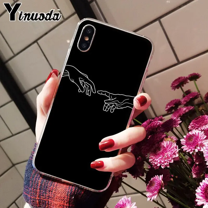 A15 Yinuoda забавная ручная работа создание Adam TPU мягкий чехол для телефона Apple iPhone 8 7 6 6S Plus X XS MAX 5 5S SE XR мобильный чехол - Цвет: A15