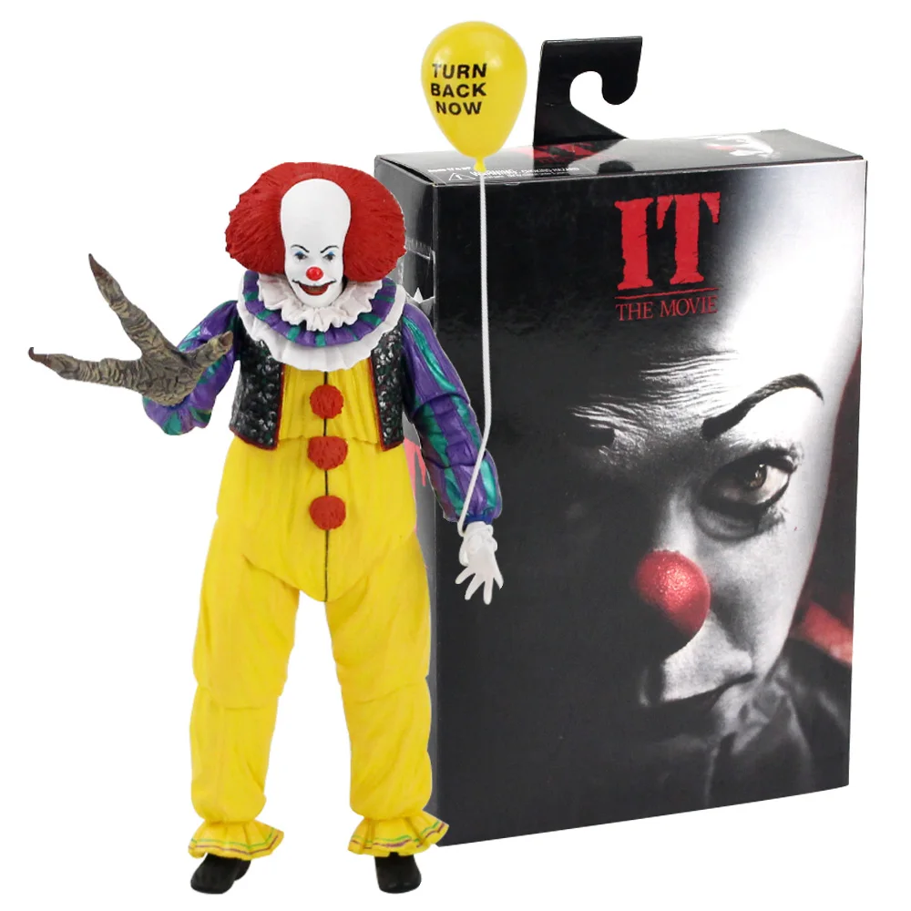 Экшн фигурка из фильма ужас NECA Joker With воздушные шары Pennywise модель игрушки подарки