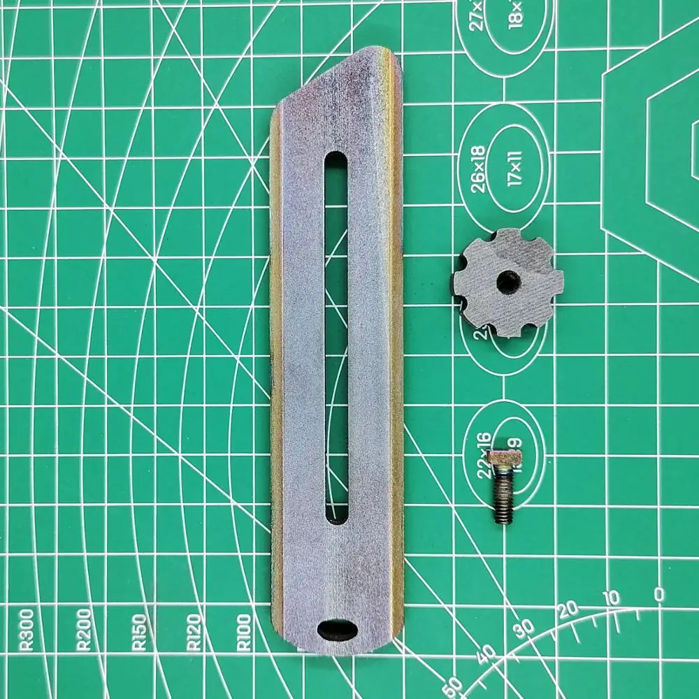 Titanium Alloy Utility Knife PushPull Knife Blade Holder Paper Cutter