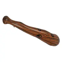 Brown Striped Inflatable Baseball Bat Children Interactive Confrontation Toy XXFE 1