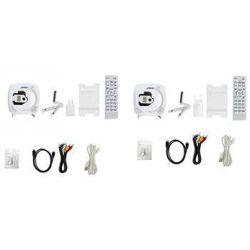 

Portable CD Player Wall Mountable DVD Player FM Radio with Bluetooth and Remote Control Built-in HiFi Speakers