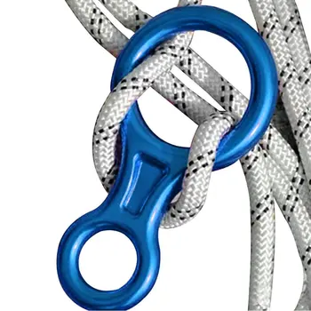 

2x Figure 8 Descender, Rappel Device For Rappelling Belaying Rock Climbing