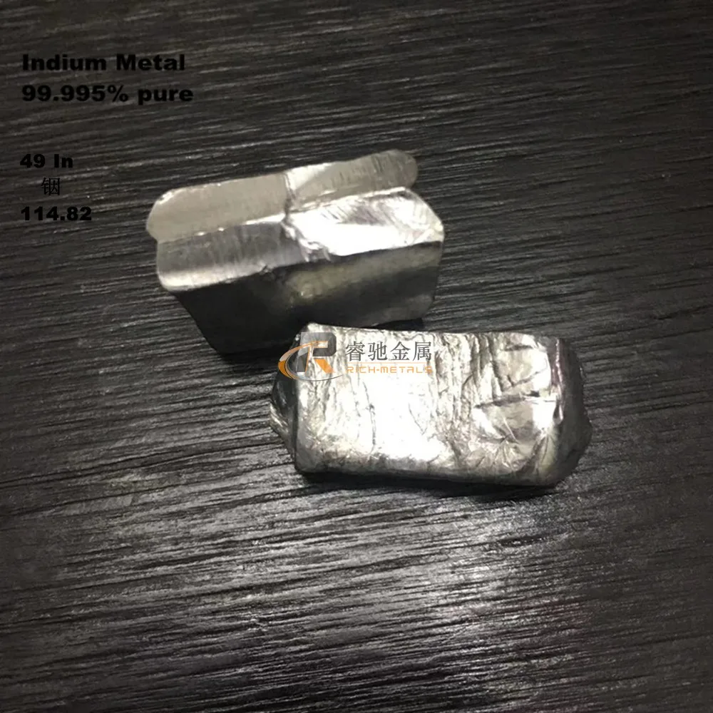 20g Indium Metall 99,995% Indium metal Block Element sample high quality DE 
