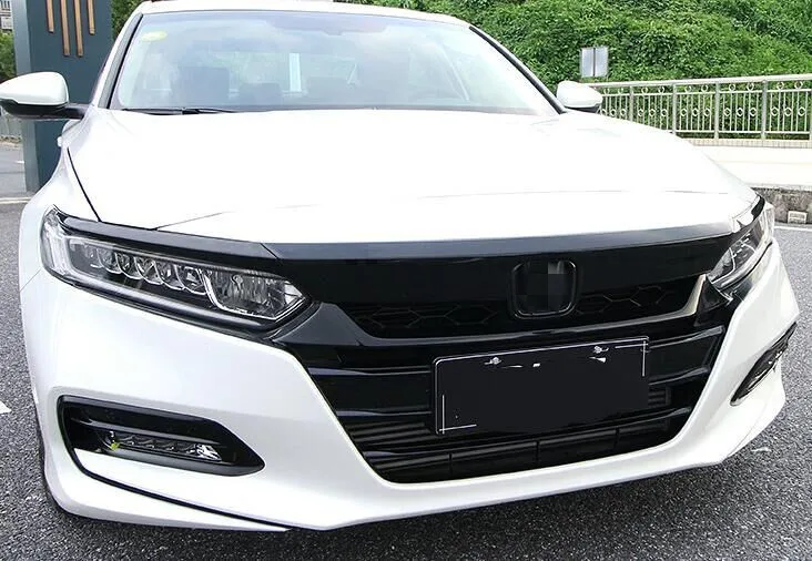 Углеродное волокно/черная накладка для машины 3 шт. для Honda Accord 10th accord