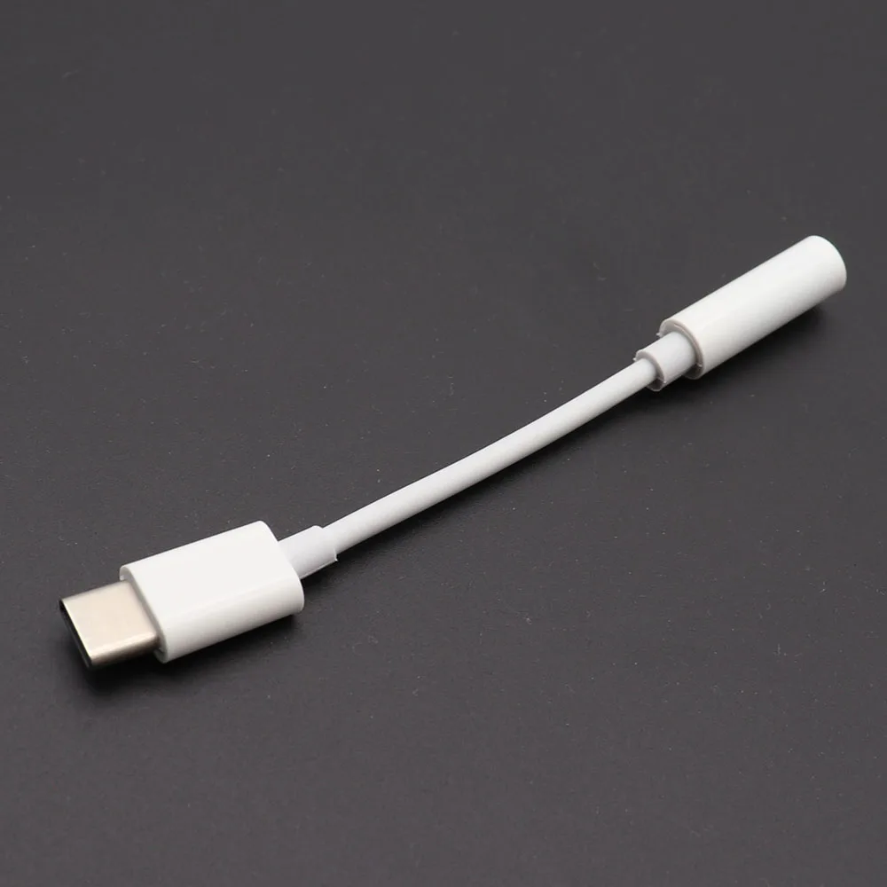 A USB-C type C до 3,5 мм вход для источника аудио-сигнала кабель для подключения наушников адаптер для samsung для huawei для SONY для Xiaomi для Vivo - Цвет: A