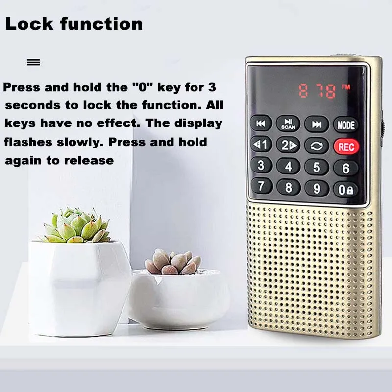 E8184-Mini FM Radio-9