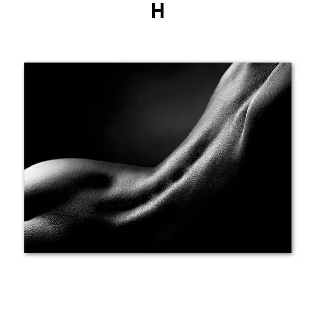 Couple Body Silhouette Hand Window Picture Wall Sticker Nordic Poster Wall Art Print Canvas Painting Decoration Picture Wall Art 7