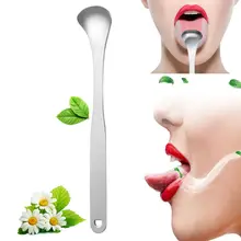 Забота о здоровье инструмент Новинка Горячая Распродажа скребок для языка из нержавеющей стали гигиена полости рта