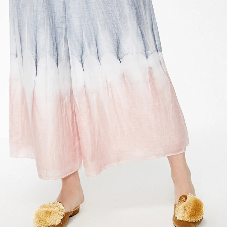 Vero Moda домашние брюки из хлопка и крашеного галстуком | 3192P7501