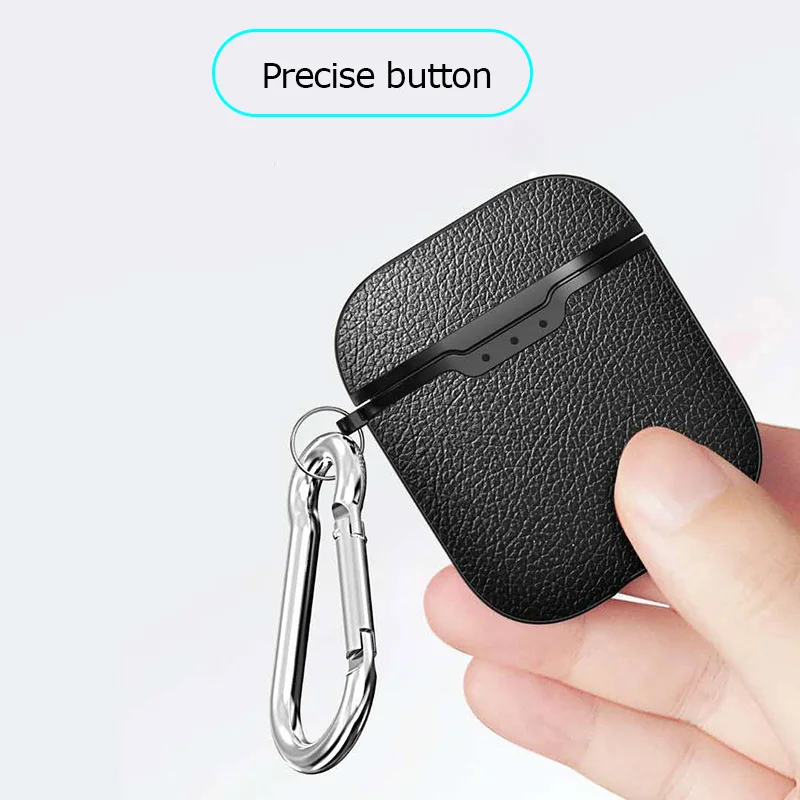 

For Airpods 1 Case With Hook Wireless Bluetooth Headphone Case Cover For airpods 1 case Charging Box Earphone Accessorie