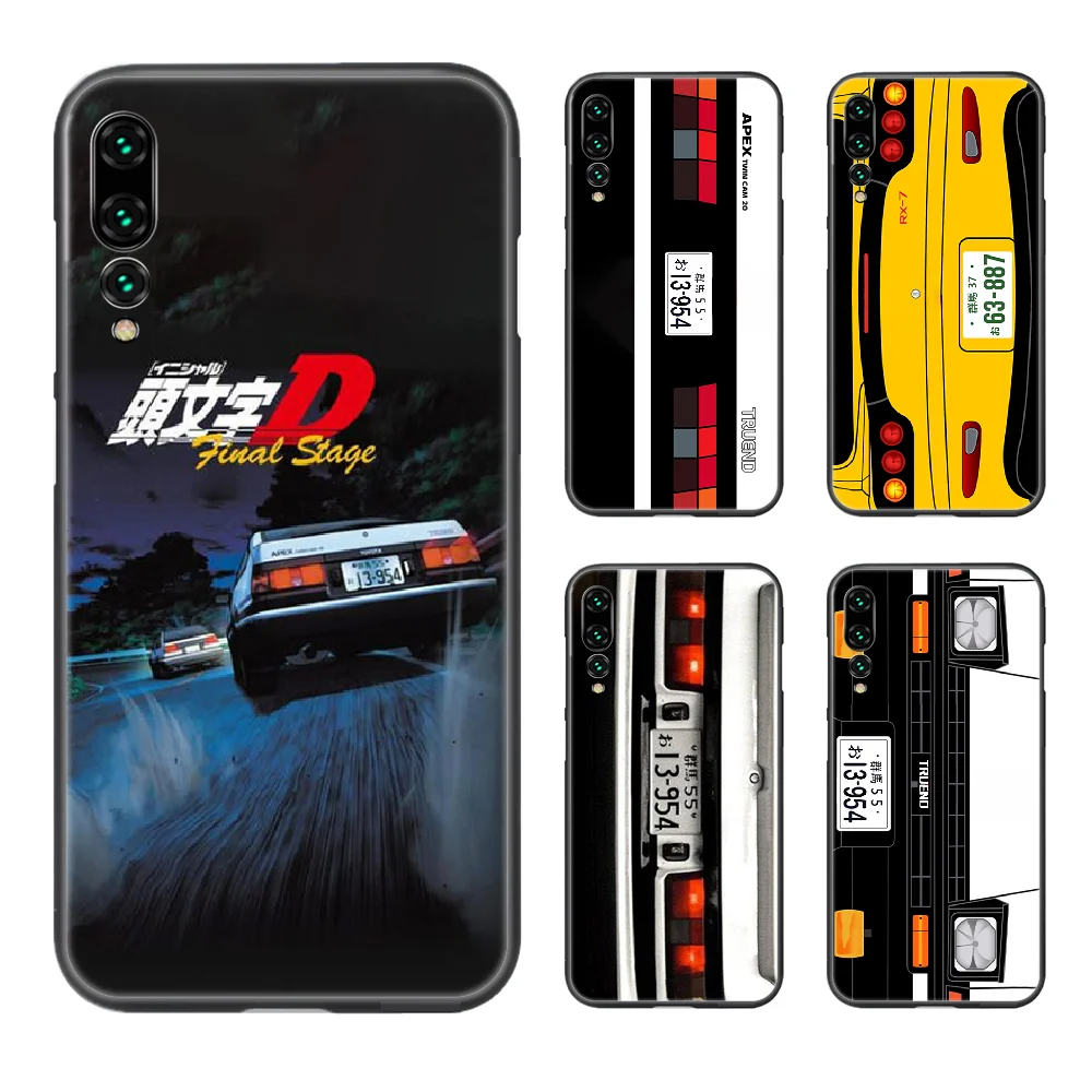 Японский оригинальный D AE86 автомобильный чехол для телефона корпус Huawei P8 P9 P10 P20 P30