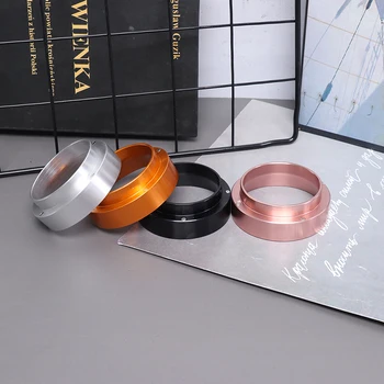 

1pcs 51mm Stainless Steel Intelligent Dosing Ring Brewing Bowl Coffee Powder For Espresso Barista Funnel Portafilter