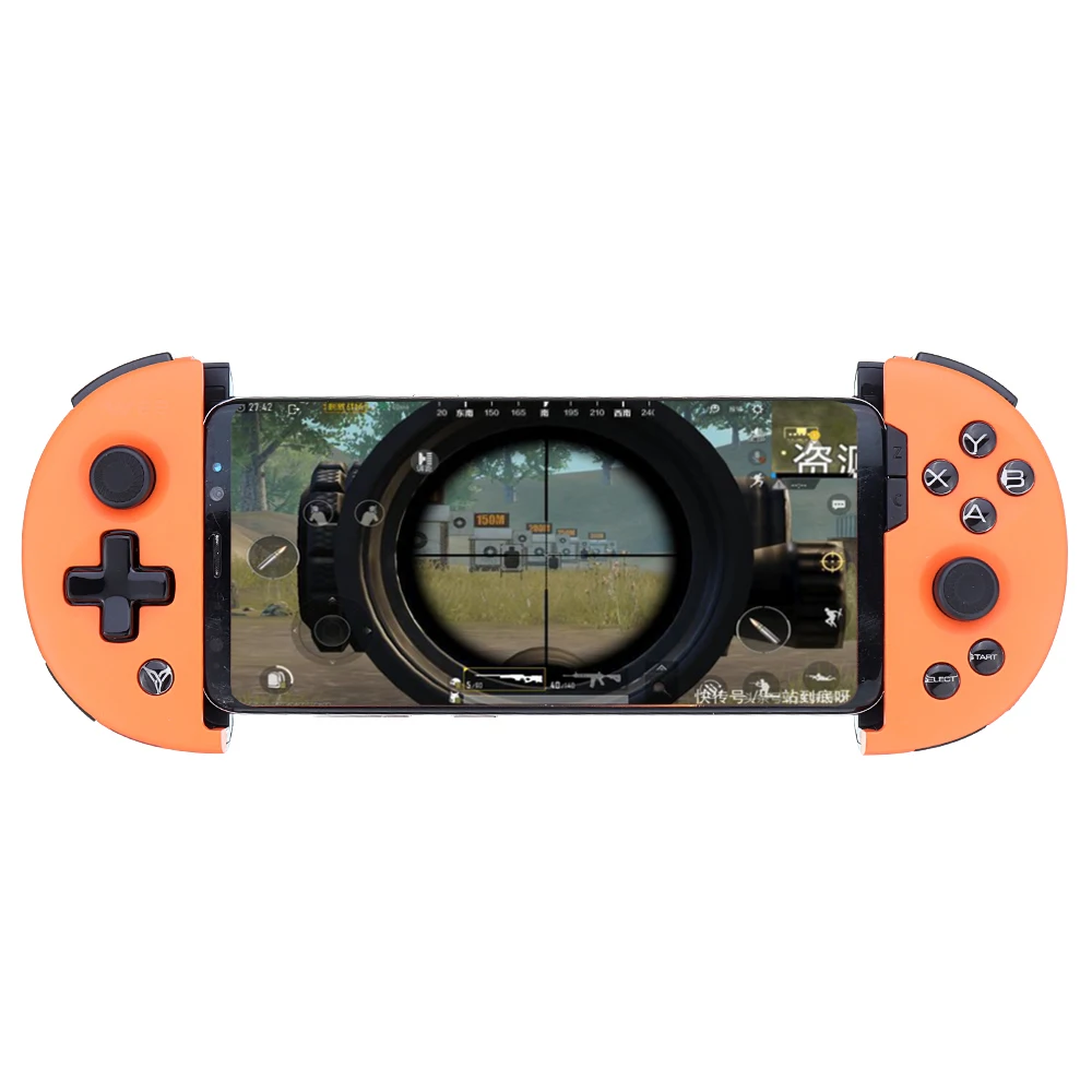 Геймпад для PUBG для IOS Android bluetooth Беспроводной 6-осевой Регулируемый геймпад игровой контроллер английская версия