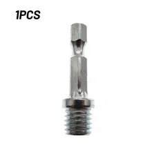

1/2/5pcs 1/4 Hexagon Connecting Rod Adapter Drill Chuck M10 Polishing Disc Connection Hexagon Connecting Rod