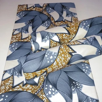 

New African Golden Wax Fabric Fashion 2020 High Quality 100% Cotton African Print Fabric Tissue Wax