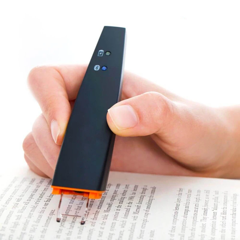 High speed portable scanner portable bluetooth scanner electronic recording pen intelligent reading broadcast translator pen afbeelding