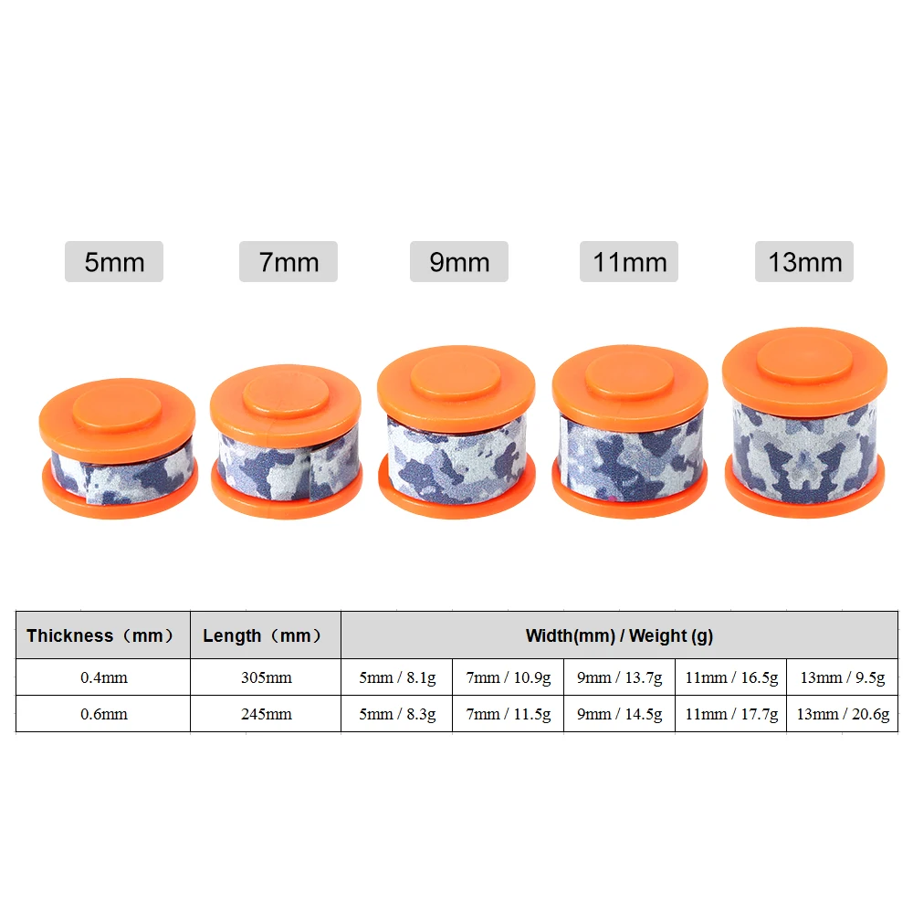 

5Pcs Environmental Fishing Sinker Sheet Lure Lead Sinker Sheet Lead Roll with Weight Graduations Scale Fishing Accessories