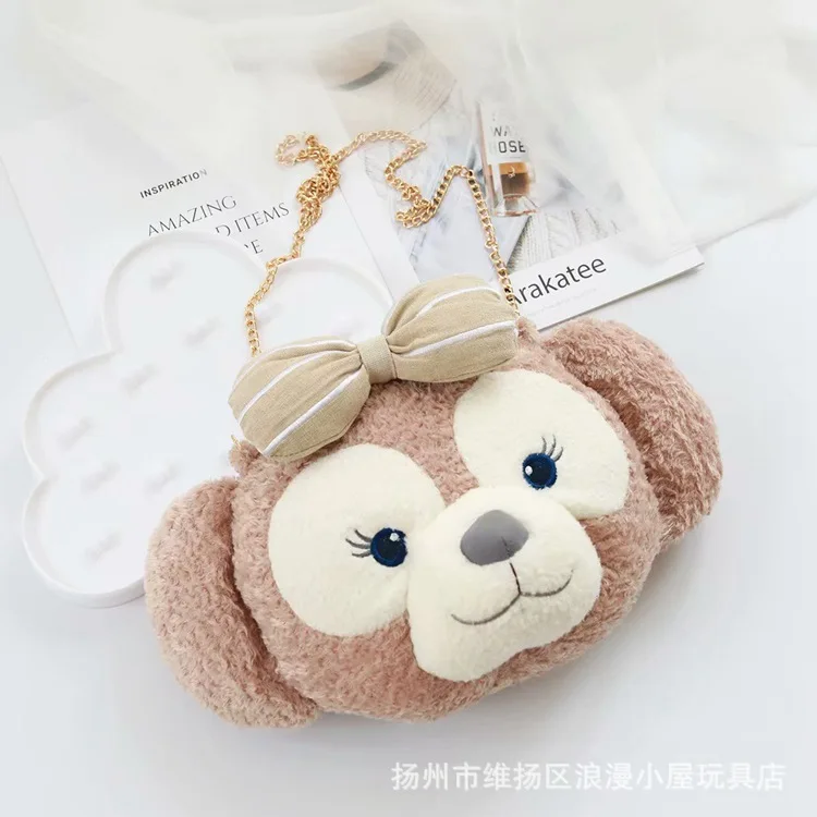 Duffy Bear плюшевая сумка женская мультяшная маленькая сумка на плечо для девочек милый маленький игрушечный рюкзак с медведем сумка на плечо