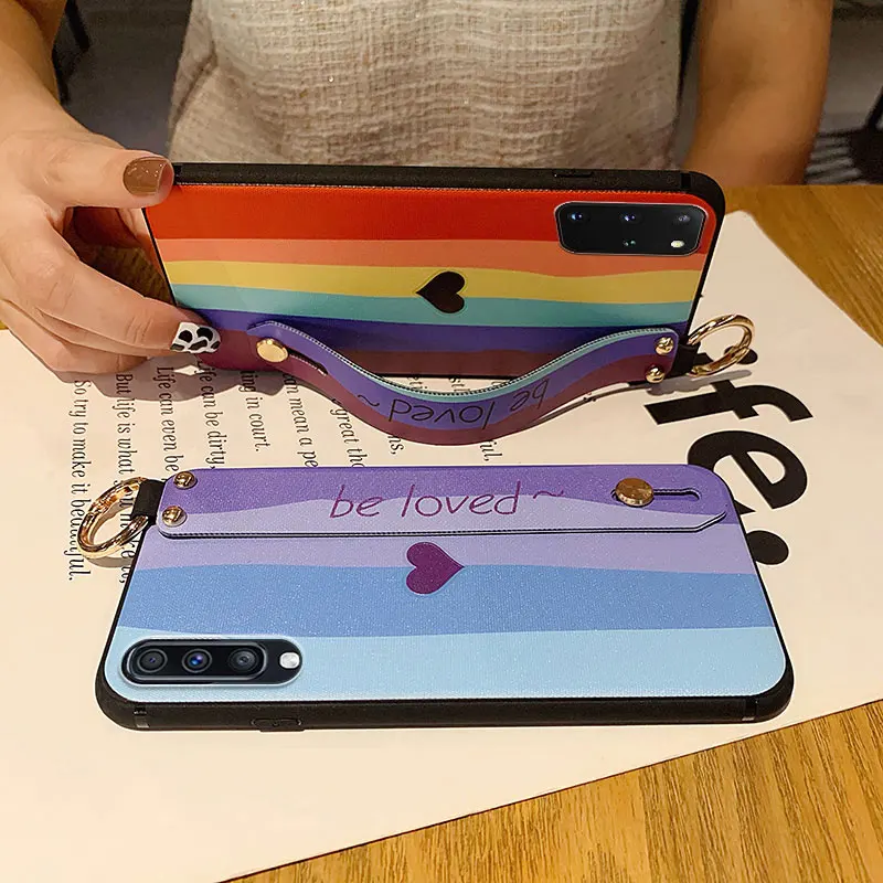 SoCouple Stylish Wrist Strap Phone Holder Case for Huawei and Honor Smartphones