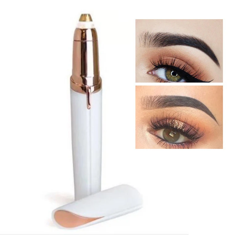 

1pc Electric Face Eyebrow Hair Trimmer Mini Eye Brow Shaver Portable Epilator Face Hair Remover Shaving for Women Hair Removal