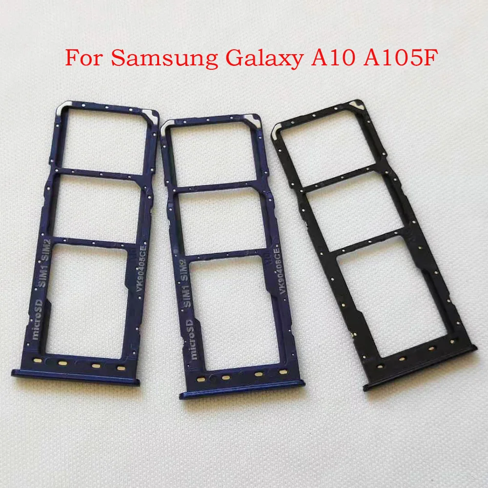 50 шт./лот Sim держатель лотка для samsung Galaxy A10 A20 A205F A30 A305F A40 A50 A60 A70 A80 A90 лотка sim-карты Слот держатель