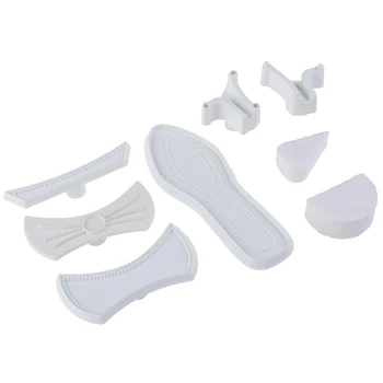

9pcs/Set High-Heeled Shoes Fondant Cake Mould Sugarcraft Baking Cutter Mold Fondant Cake Decorating Tools