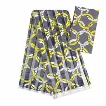 Модальный шелк воск африканская ткань лента шелк мягкий материал Горячая Африканский шелк воск ткани для женщин платье 06