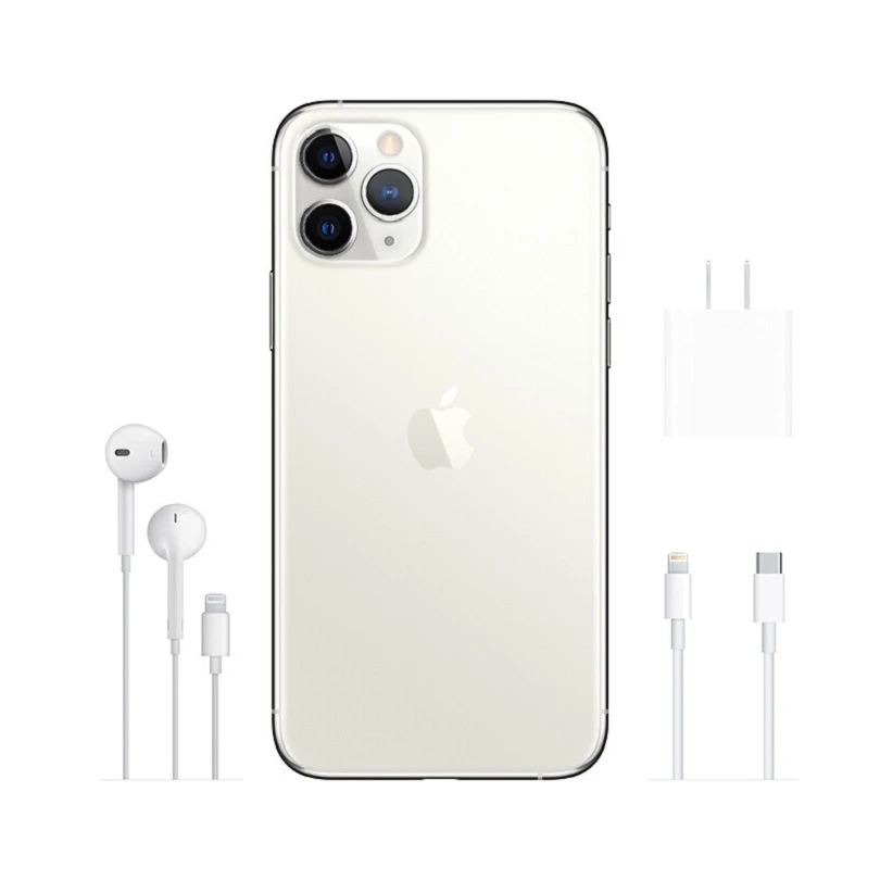 Original iPhone 11 Pro/Pro Max Triple Rear Camera 5.8/6.5" Super AMOLED Display A13 Chipset IOS 13 Smart Phone MI BlueTooth cell phones with 4 cameras