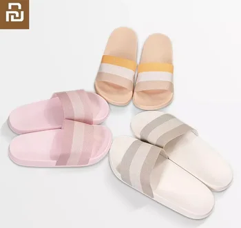 

Youpin Indoor couple home flying woven slippers man Women Slapping Beach Flip Flops Non-slip Unisex Family Slippers