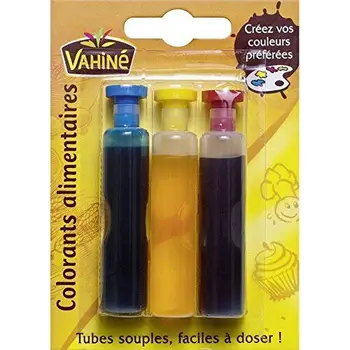 

Vahiné colorants pâtissiers 3x18ml - Price Per Unit